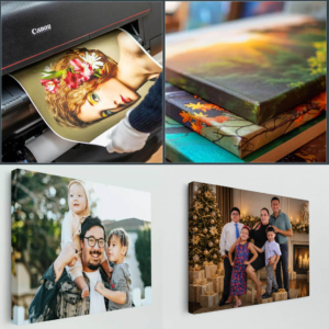 Impresión de lienzos a partir de tus fotos, decoración de pared personalizada con marcos para tu hogar.
